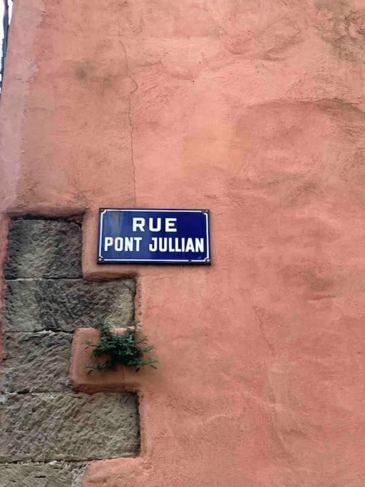 Ferienwohnung La Terrasse Du Pont Jullian Charme Et Calme Dans Le Coeur Historique LʼIsle-sur-la-Sorgue Exterior foto